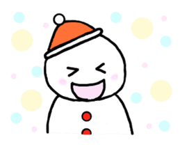 Snowman Snow-chan sticker #3605427
