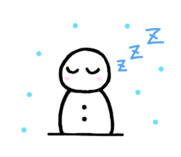 Snowman Snow-chan sticker #3605428