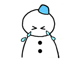 Snowman Snow-chan sticker #3605433