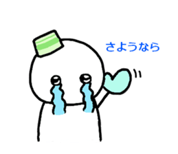Snowman Snow-chan sticker #3605434