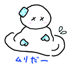 Snowman Snow-chan sticker #3605439