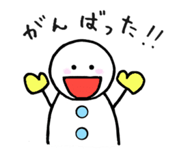Snowman Snow-chan sticker #3605442