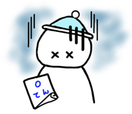 Snowman Snow-chan sticker #3605452
