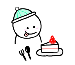 Snowman Snow-chan sticker #3605453