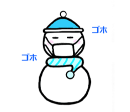 Snowman Snow-chan sticker #3605454