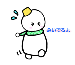 Snowman Snow-chan sticker #3605455