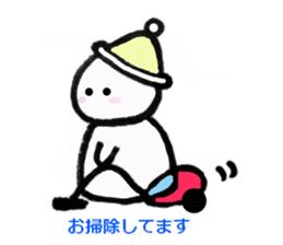 Snowman Snow-chan sticker #3605456