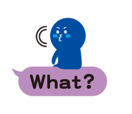 Colorful Speech Balloon & boon companion sticker #3606029