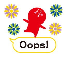 Colorful Speech Balloon & boon companion sticker #3606037