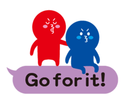 Colorful Speech Balloon & boon companion sticker #3606039