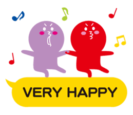 Colorful Speech Balloon & boon companion sticker #3606042