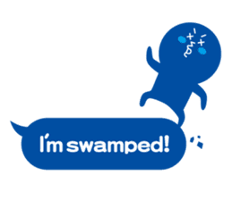 Colorful Speech Balloon & boon companion sticker #3606061