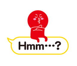 Colorful Speech Balloon & boon companion sticker #3606062