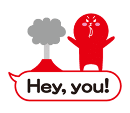 Colorful Speech Balloon & boon companion sticker #3606063