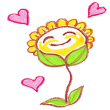 Happy Flower sticker #3606076