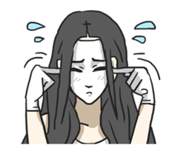 AsB - Silent Girls Vol.1 The Pantomime sticker #3606230