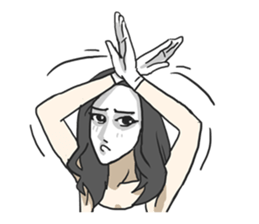 AsB - Silent Girls Vol.1 The Pantomime sticker #3606235