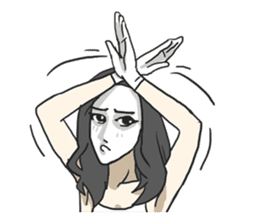 AsB - Silent Girls Vol.1 The Pantomime sticker #3606235