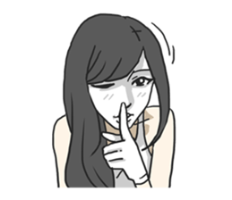 AsB - Silent Girls Vol.1 The Pantomime sticker #3606238