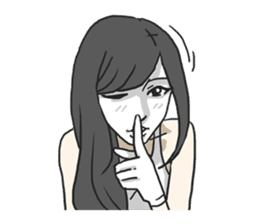 AsB - Silent Girls Vol.1 The Pantomime sticker #3606238