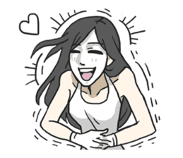 AsB - Silent Girls Vol.1 The Pantomime sticker #3606240