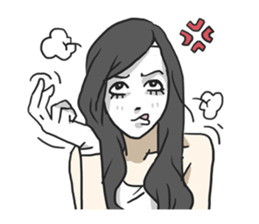 AsB - Silent Girls Vol.1 The Pantomime sticker #3606245