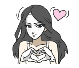 AsB - Silent Girls Vol.1 The Pantomime sticker #3606253