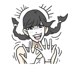 AsB - Silent Girls Vol.1 The Pantomime sticker #3606261