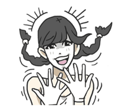 AsB - Silent Girls Vol.1 The Pantomime sticker #3606261