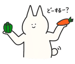A carrot and usagi-san sticker #3606277