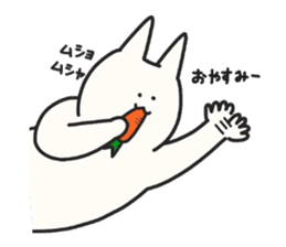 A carrot and usagi-san sticker #3606288