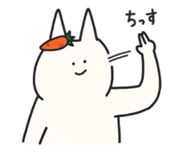A carrot and usagi-san sticker #3606294