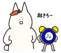 A carrot and usagi-san sticker #3606295