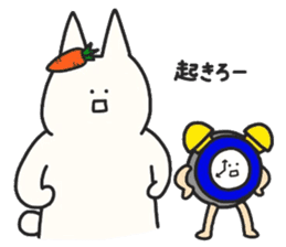 A carrot and usagi-san sticker #3606295