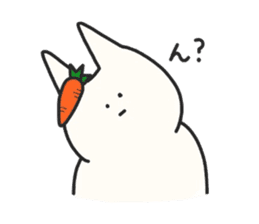 A carrot and usagi-san sticker #3606304
