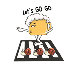 Beer mug sticker #3606306