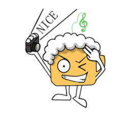 Beer mug sticker #3606309