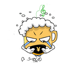 Beer mug sticker #3606313