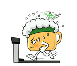 Beer mug sticker #3606322