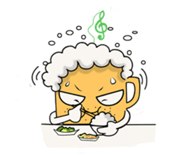 Beer mug sticker #3606323