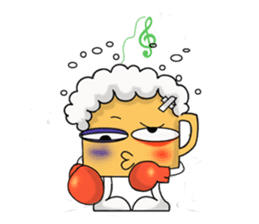 Beer mug sticker #3606327