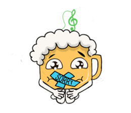 Beer mug sticker #3606328