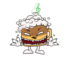 Beer mug sticker #3606332