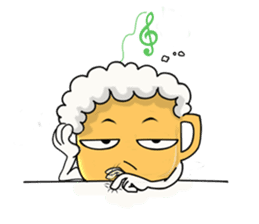 Beer mug sticker #3606337