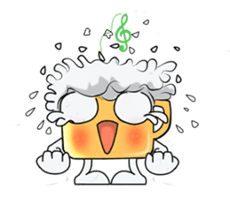 Beer mug sticker #3606338