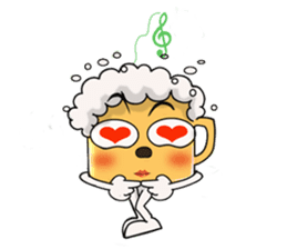 Beer mug sticker #3606340