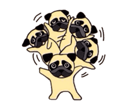 pagu dog rock sticker #3606584