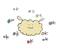 animal fuwafuwa sticker #3606827