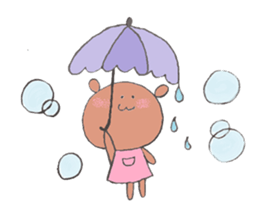animal fuwafuwa sticker #3606828
