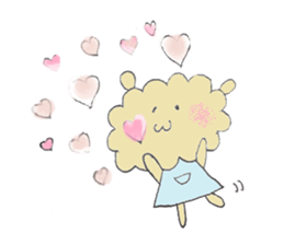 animal fuwafuwa sticker #3606836